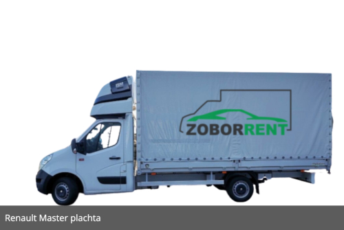 Renault Master plachta